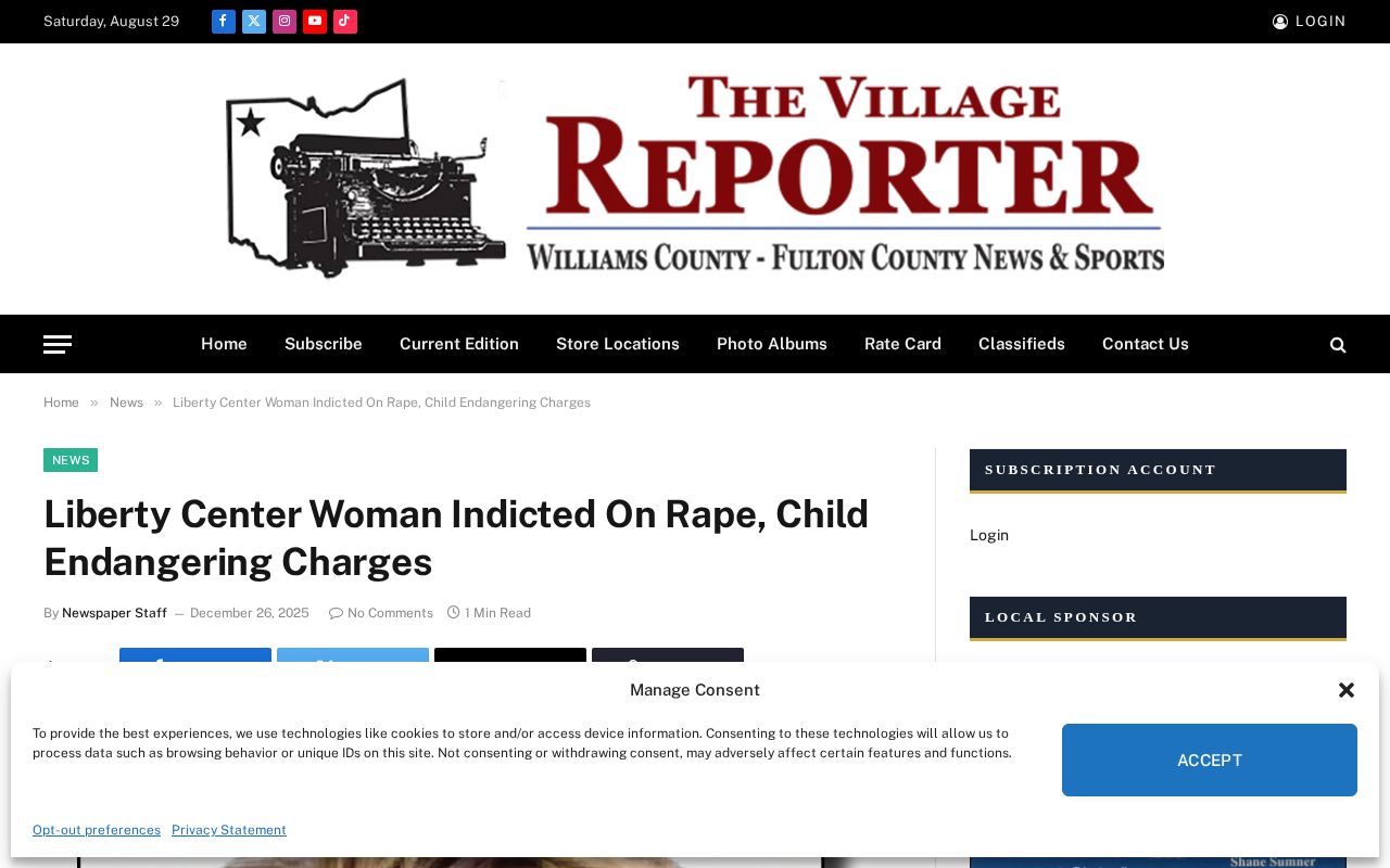 Henry County Liberty Center court-news context from The Village Reporter